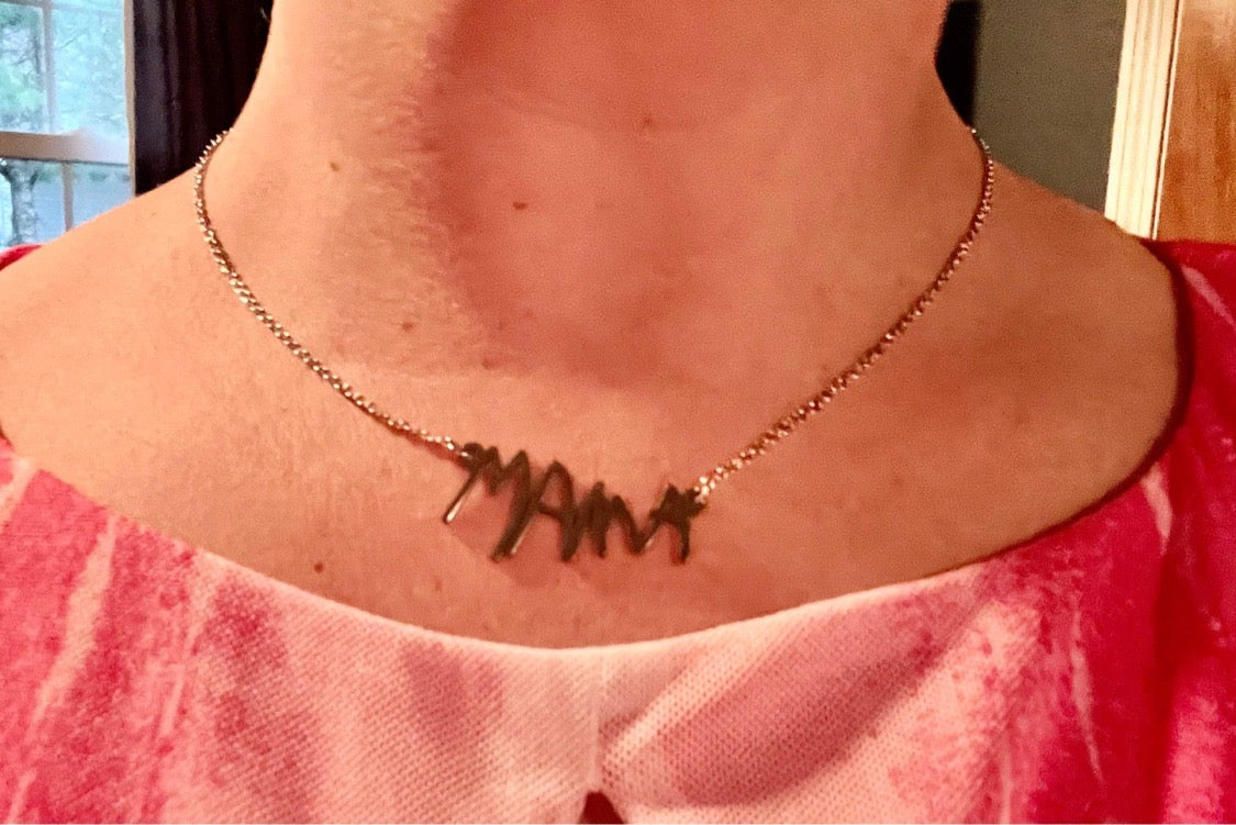 Handwriting Necklaces