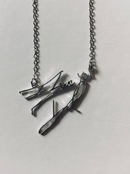 Handwriting Necklaces