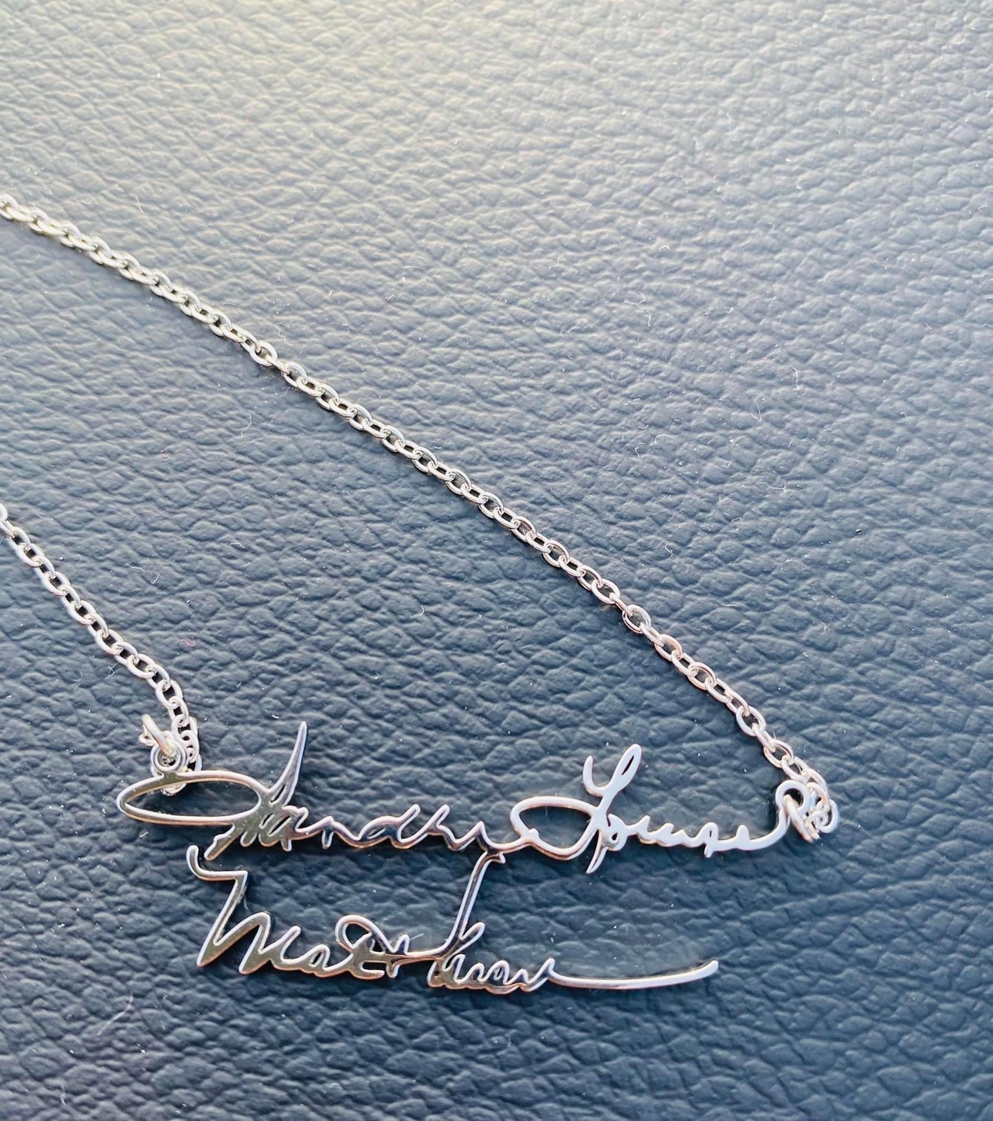 Handwriting/Drawing Necklaces 316