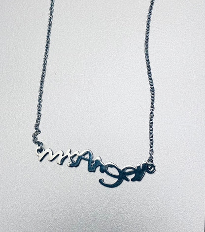 Handwriting Necklaces