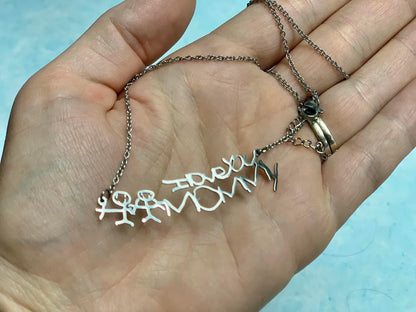 Handwriting/Drawing Necklaces GY